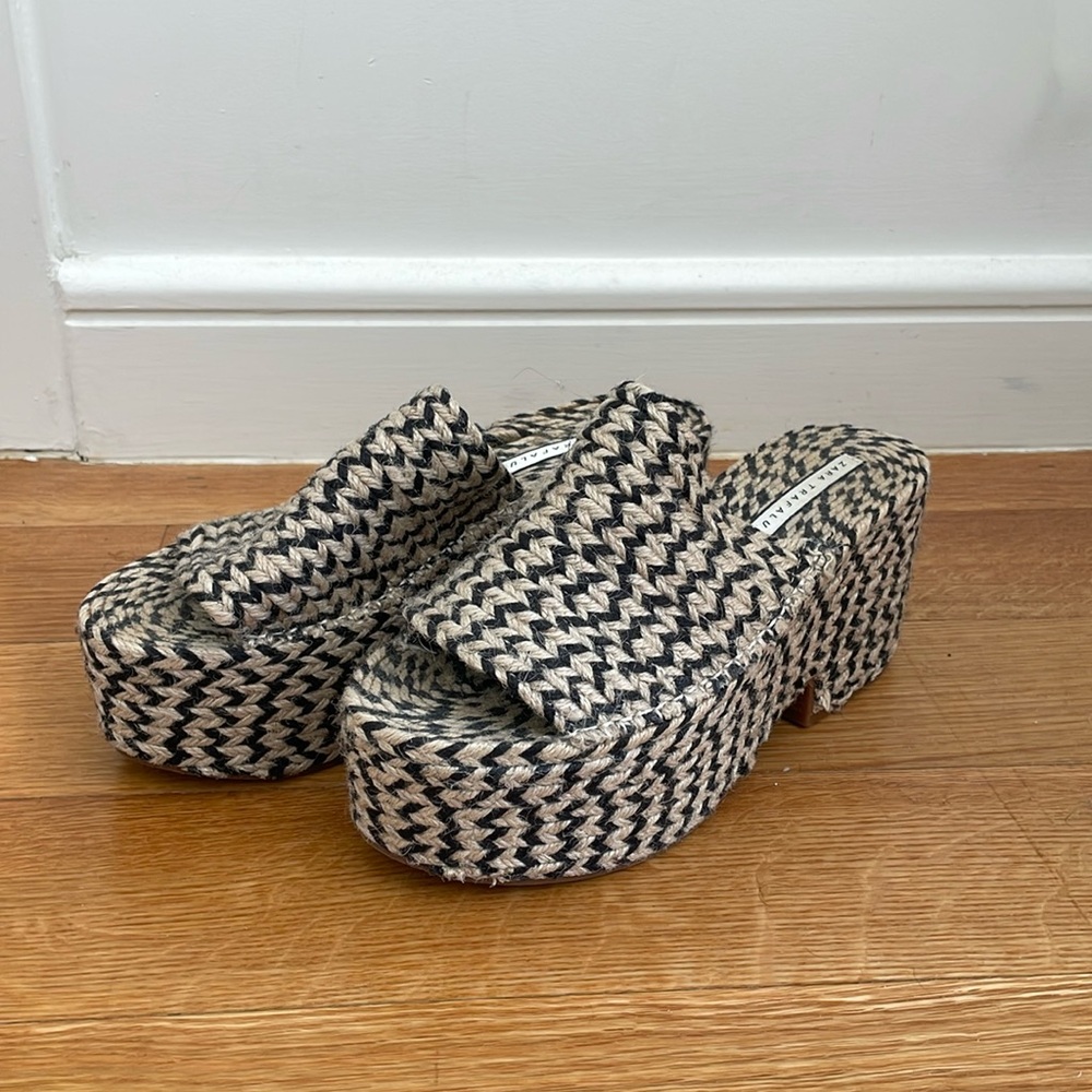Clunky Zara heels